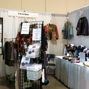 Our first booth at the American Sewing Expo in 2011