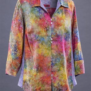 Rayon Fireworks Shirt