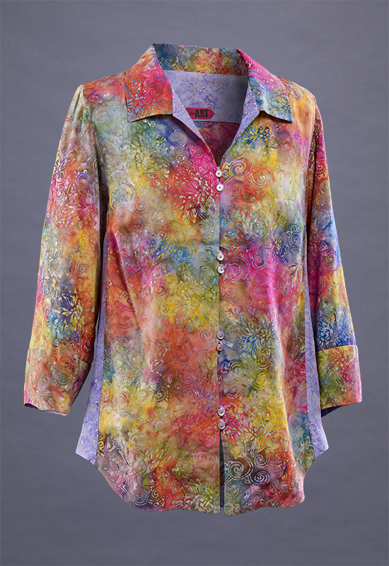 Rayon Fireworks Shirt