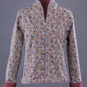 Liberty of London side of reversible Funnel neck shirt