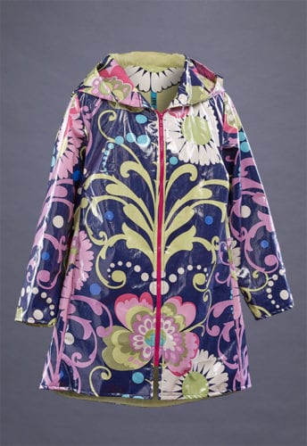 April Showers Laminated Cotton Coat