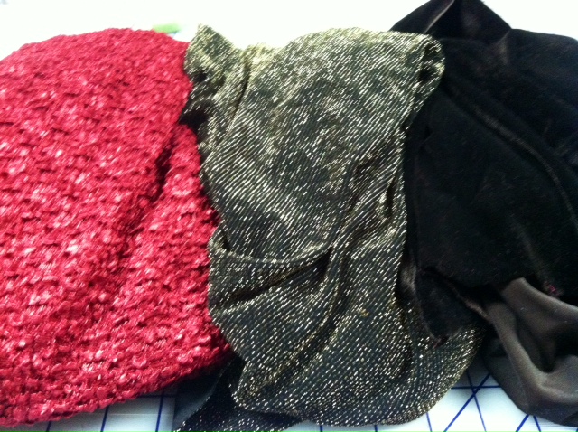 Some of my sparkly knits