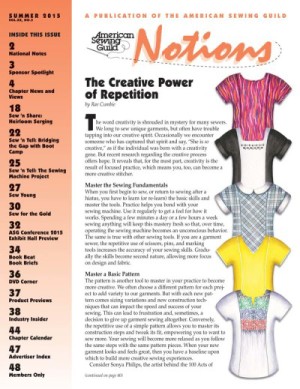 Notions Magazine Summer 2015