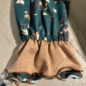 Gathered cuff for Tabula Rasa Knit Tee & Tunic by Fit for Art Patterns