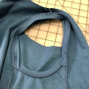 Tank Top for Tabula Rasa Knits,armhole step 5