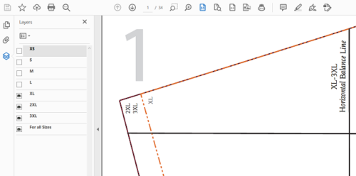 Selecting layers, Tiled Format