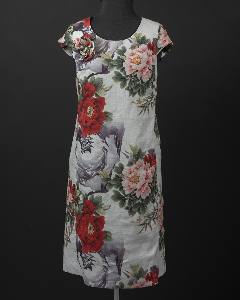 Peony Garden Dress - front view, from the Carpe Diem Dress & Tunic by Fit for Art