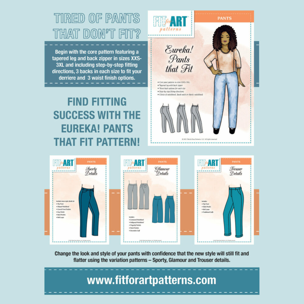 Digital Hollywood Trousers Sewing Pattern, Shop