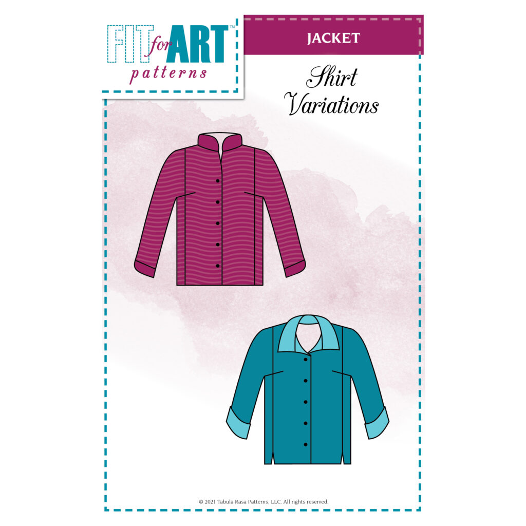 Tabula Rasa Patterns Shirt Variations for the Tabula Rasa Jacket - Fit For Art Patterns
