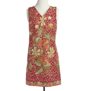 Batik V Neck Dress